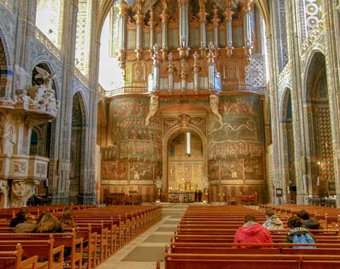 Cathédrale Sainte Cécile, le jugement dernier